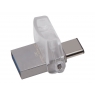 Memoria USB-C / USB 3.0 64GB Kingston DT Microduo OTG Grey
