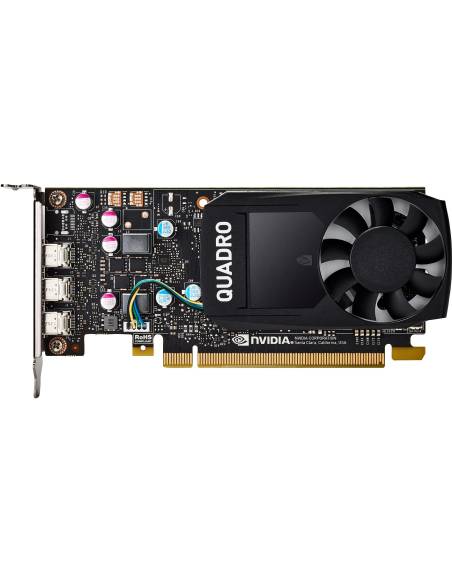 TARJETA GRAFICA PCIE QUADRO P400 2GB DDR5 3XMINI DP