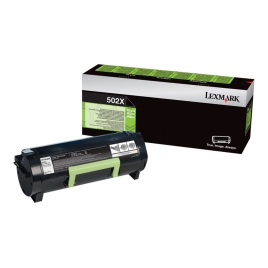 Toner Lexmark 502XE Black Gran Capacidad MS410 MS510 MS610 10000 PAG Retornable