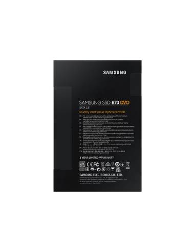 DISCO SSD 2.5 SAMSUNG 870 QVO 4TB SATA6