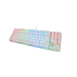 Teclado Mars Gaming Mkrevopro Keyboard Mechanical Switches PRO Iluminado RGB Completo White