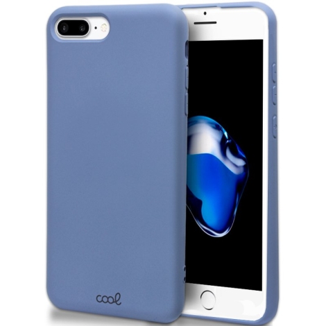 Funda Movil Back Cover Cool Silicona Blue para iPhone 7 Plus / 8 Plus