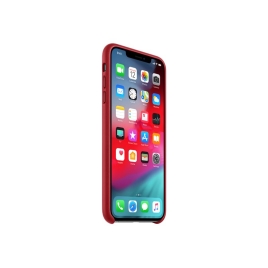 Funda iPhone XS MAX Apple Leather Case red