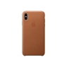 Funda iPhone XS MAX Apple Leather Case Saddle Brown