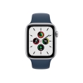 Apple Watch Serie se GPS + Cell 44MM Silver Aluminium + Correa Sport Abyss Blue