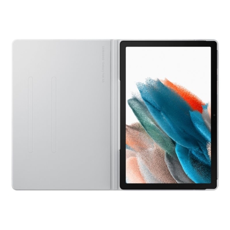 Funda Tablet Samsung Book Cover Galaxy TAB A8 10.5" Silver