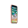Funda iPhone X Apple Leather Case Light Pink