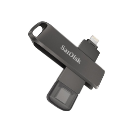 Memoria USB-C / Lightning 128GB Sandisk Ixpand Luxe Silver / Black