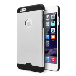 Funda Movil Back Cover HT Metal Silver para iPhone 6 Plus
