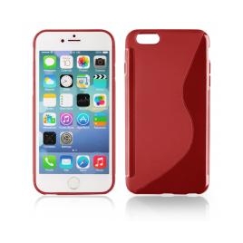 Funda Movil Back Cover HT S-CASE Solid red para iPhone 6/6S Plus