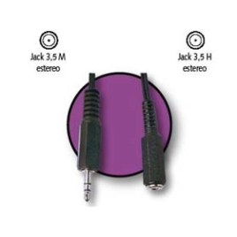 Cable Kablex Audio Jack 3.5MM Macho / Jack 3.5MM Hembra 5M