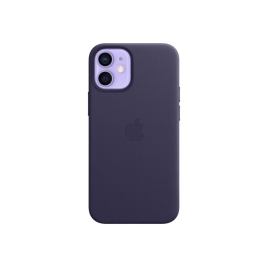 Funda iPhone 12 Mini Apple Leather Deep Violet MagSafe