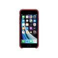 Funda iPhone se Apple Leather Case red