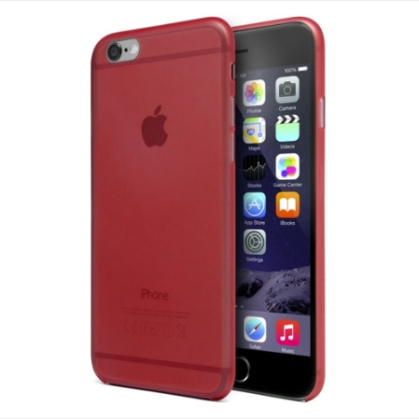 Funda Movil Back Cover HT TPU Ultraslim red para iPhone 6