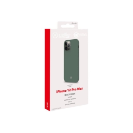 Funda Movil Back Cover Celly Cromo Green para iPhone 12 PRO MAX