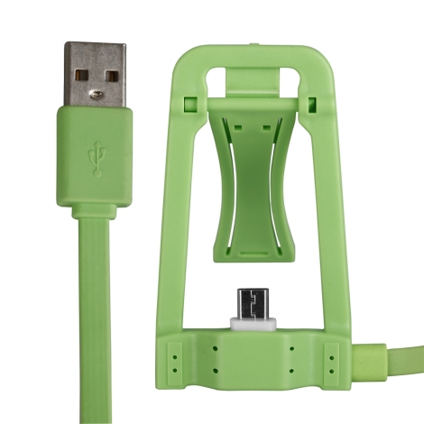 Dock HT Green + Cable Micro USB
