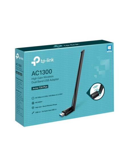 ADAPTADOR WIFI TP-LINK A1300 ARCHER T3U PLUS USB 3.0