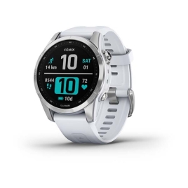 Smartwatch Garmin Fenix 7S Silver/White