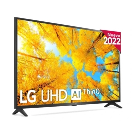 Television LG 50" LED 50Uq75006lf 4K UHD Smart TV Black