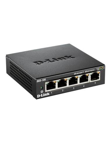 SWITCH D-LINK DGS-105 10/100/1000 5 PUERTOS
