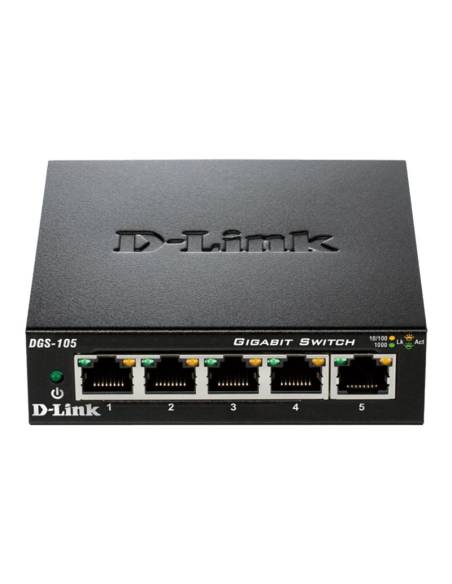 SWITCH D-LINK DGS-105 10/100/1000 5 PUERTOS