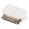 Adaptador Kablex Conector Apple 30 Pines / Micro USB White