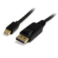 Cable Startech Mini DisplayPort Macho / DisplayPort Macho 4K 1.8M Black