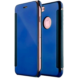 Funda Movil Cool Flip Cover Clear View Blue para iPhone 7 / 8 / se 2020 / se 2022