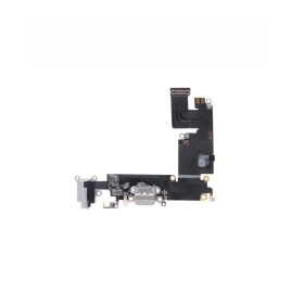 Cable Flex Dock Conector de Carga Jack Microfono para iPhone 6 Plus Silver