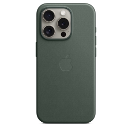 Funda iPhone 15 PRO Apple Finewoven Evergreen MagSafe