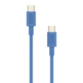 Cable Nubbeh USB-C Macho / USB-C Macho 3A 18W 1M Blue
