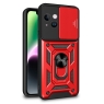 Funda Movil Back Cover Cool Hard Ring red para iPhone 14