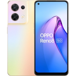 Smartphone Oppo Reno 8 6.4" OC 8GB 256GB 5G Android 12 Shimmer Gold