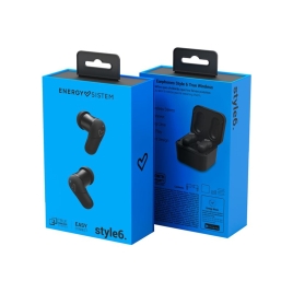Auricular IN-EAR + MIC Energy Style 6 Bluetooth Black