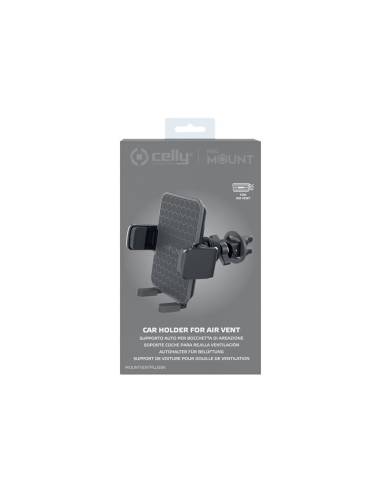 SOPORTE COCHE UNIVERSAL CELLY MOUNTFLEX PLUS BLACK