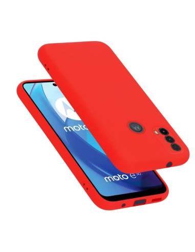 FUNDA MOVIL BACK COVER HT SILICONA RED MOTOROLA...