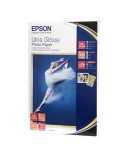 PAPEL EPSON FOTOGRAFICO ULTRA GLOSSY 300 15U