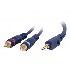 Cable C2G Audio Jack 3.5MM Macho / 2X RCA Macho 5M