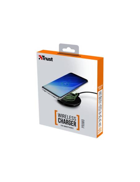 CARGADOR INALAMBRICO TRUST QI 5W BLACK