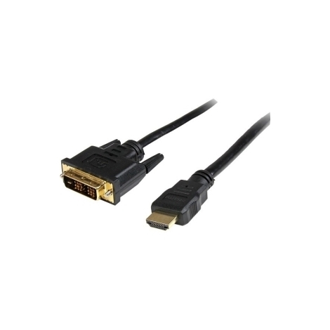 Cable Startech HDMI 19 Macho / DVI 18+1 Macho 1.8M