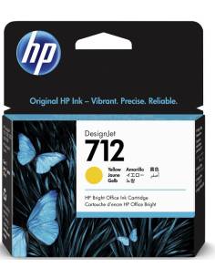 CARTUCHO HP 712 YELOW DESIGNJET T230 T250 T630 T650