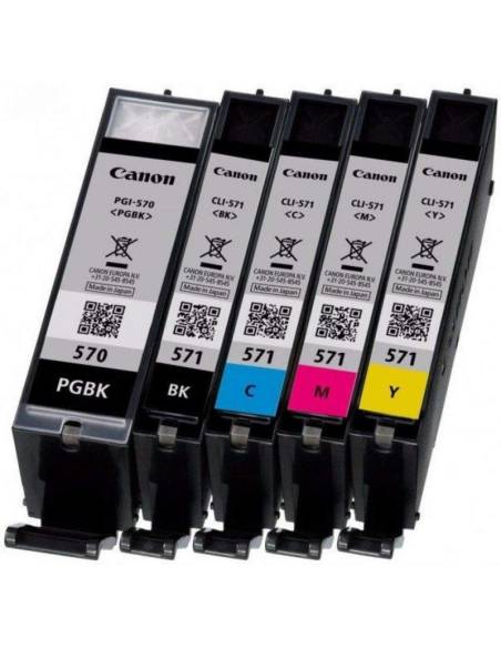 CARTUCHO CANON PGI570 / CLI-571 MULTIPACK PIXMA MG5751 MG5752 MG5753 MG6851