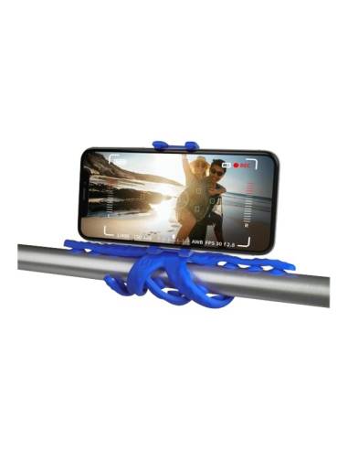 SOPORTE SELFIE CELLY FLEXIBLE SQUIDDY BLUE