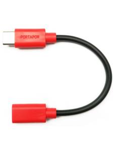 ADAPTADOR KABLEX USB-C MACHO / USB-C HEMBRA BLOQUEADOR DATOS