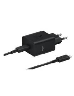 CARGADOR USB-C SAMSUNG 45W + CABLE USB-C BLACK PARA CASA