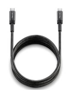 CABLE NGS USB-C MACHO / USB-C MACHO 65W 3M BLACK