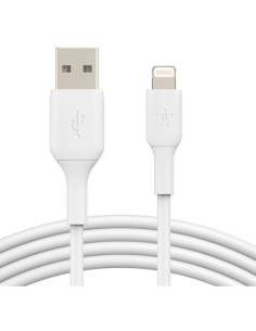 CABLE BELKIN USB MACHO / LIGHTNING MACHO 2M WHITE