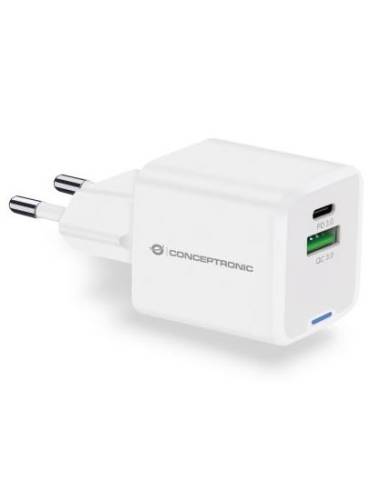 CARGADOR USB CONCEPTRONIC ALTHEA 20W GAN USB +...