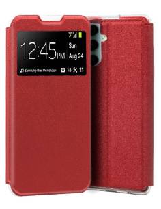 FUNDA MOVIL COOL FLIP COVER WINDOW RED SAMSUNG A34 5G A346