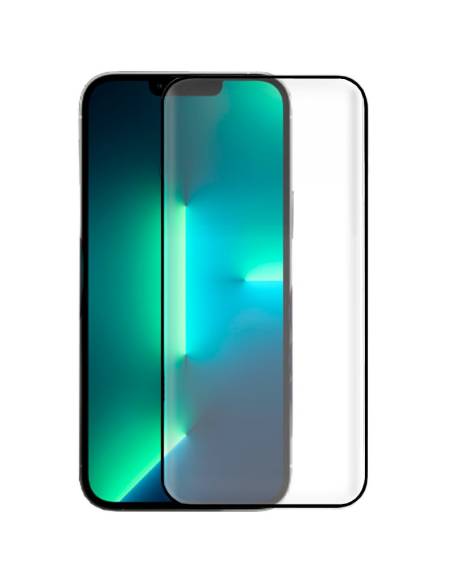 PROTECTOR COOL CRISTAL TEMPLADO 3D BLACK IPHONE 13 / 13 PRO / 14 / 16E / 17E